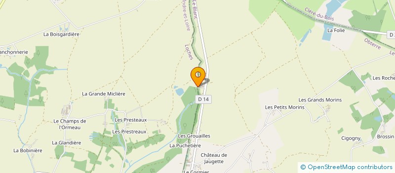 localisation de l'entreprise ELEVAGE HOLSTEIN BONAMY  CHARNIZAY