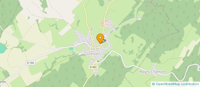 localisation de l'entreprise ELEVAGE KOLLY à GONSANS