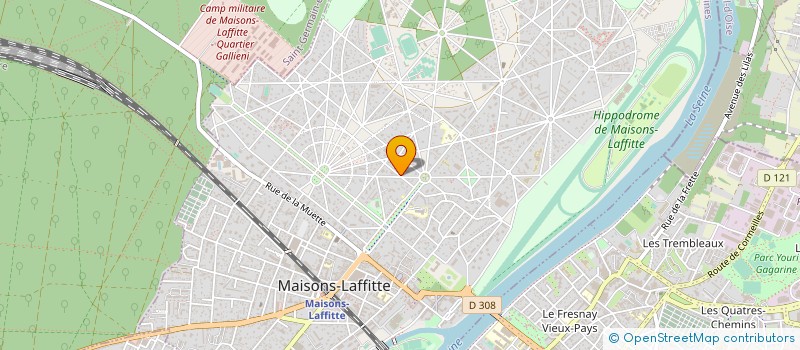 localisation de l'entreprise ELEVAGE MARIE-PIERRE KALEKA à MAISONS-LAFFITTE