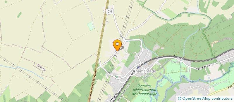 localisation de l'entreprise ELEVAGE NYX  CHAMARANDE