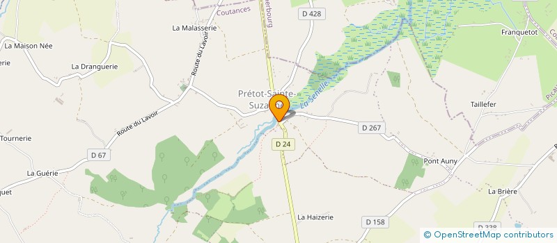 localisation de l'entreprise ELEVAGE THOMAS LEVESQUE  BEUZEVILLE-LA-BASTILLE