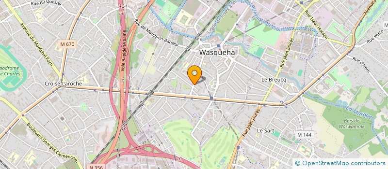 localisation de l'entreprise ELEVAGES SANS FRONTIERES à LILLE