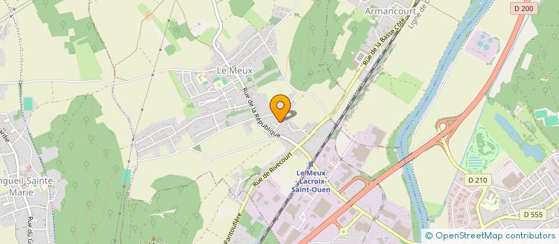 localisation de l'entreprise ELEVAN CONSULTING  LE MEUX