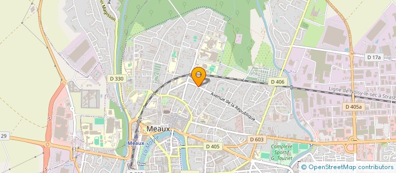 localisation de l'entreprise ELEVATE CONSEIL à MEAUX
