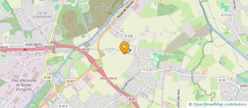 localisation de l'entreprise ELEVATE-X-FITNESS  WAZIERS