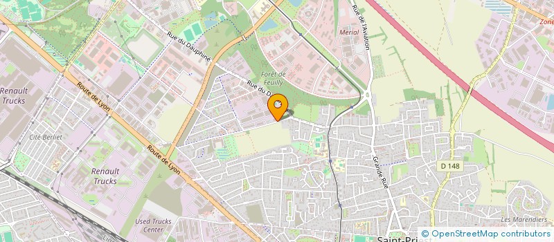 localisation de l'entreprise ELEVATIO IMMO  SAINT-PRIEST