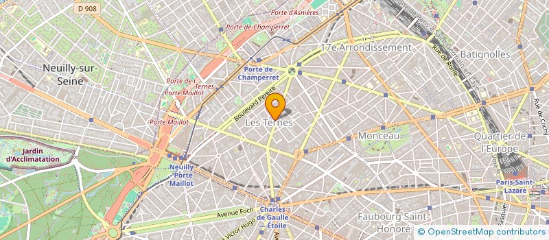 localisation de l'entreprise ELEVATION  PARIS