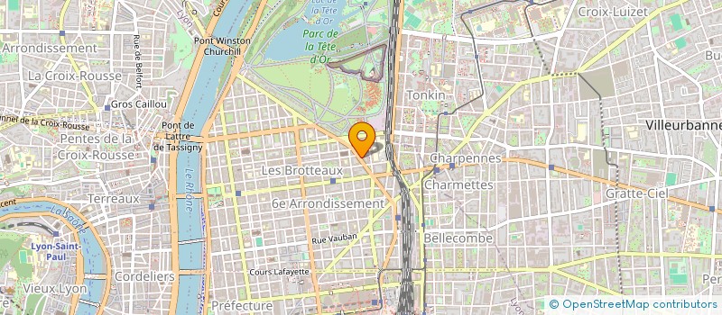 localisation de l'entreprise ELEVATION IMMOBILIER  LYON