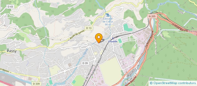 localisation de l'entreprise ELEVATION MONTAGE SERVICE  PASSY