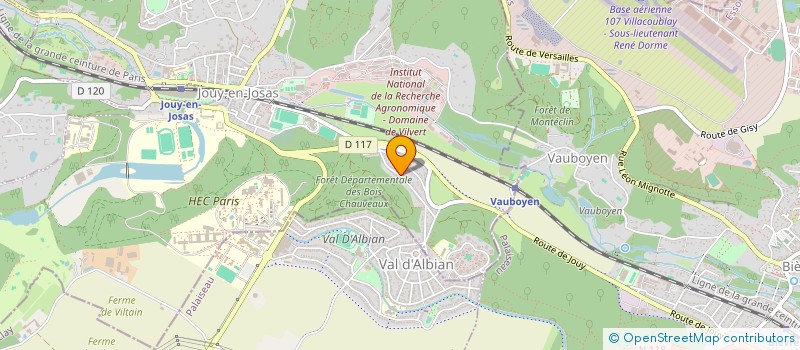 localisation de l'entreprise ELEVATION YOGA  JOUY-EN-JOSAS