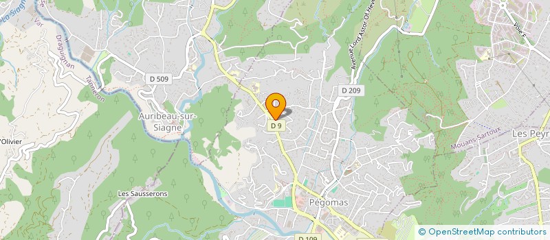 localisation de l'entreprise ELEVEN  PEGOMAS