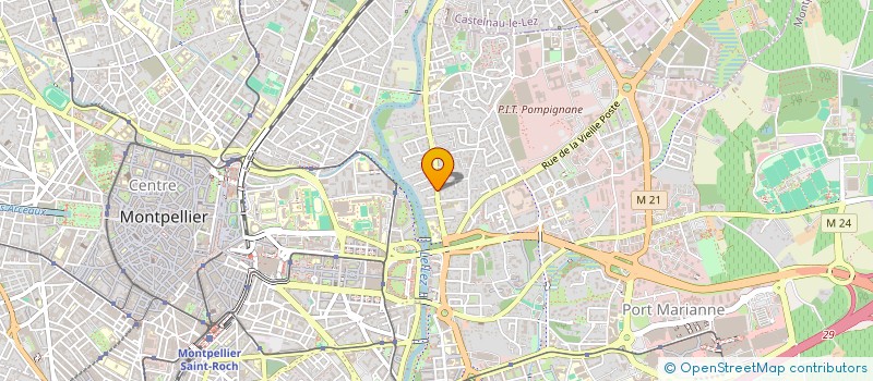 localisation de l'entreprise ELEVEN à MONTPELLIER