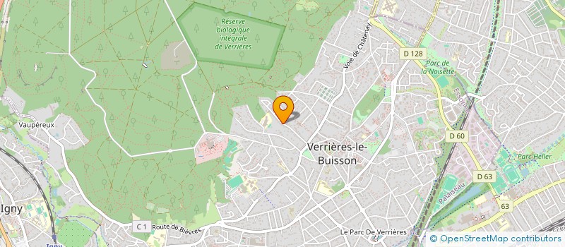 localisation de l'entreprise ELEVEN à VERRIERES-LE-BUISSON