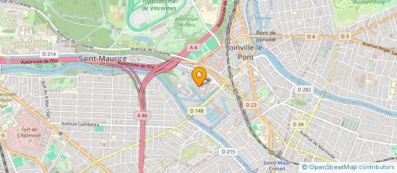 localisation de l'entreprise ELEVEN AGENCY à SAINT-MAURICE