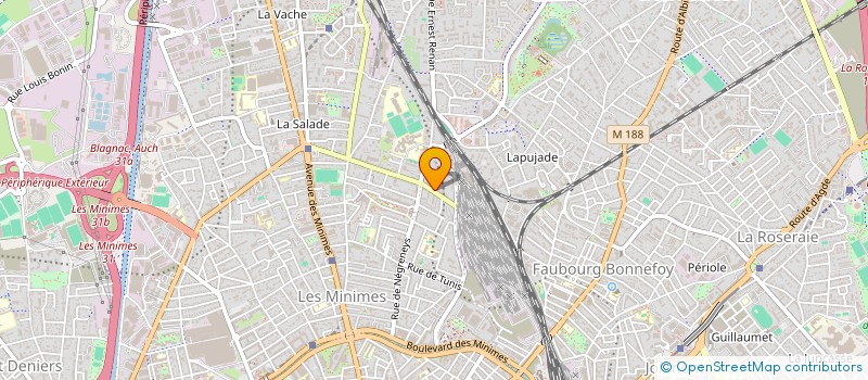 localisation de l'entreprise ELEVEN HOLDING  TOULOUSE