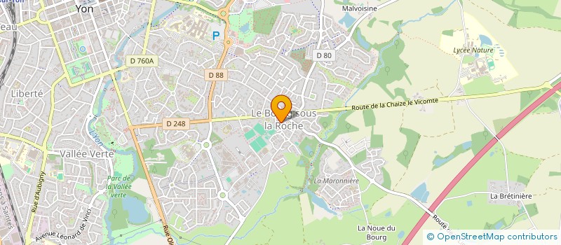 localisation de l'entreprise ELEVEN IMMO à LA ROCHE-SUR-YON
