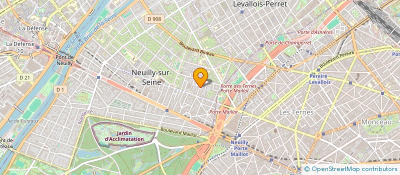 localisation de l'entreprise ELEVEN PM  NEUILLY-SUR-SEINE