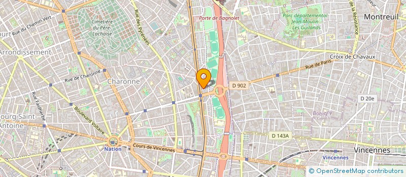 localisation de l'entreprise ELEVEN TRANSPORT  PARIS