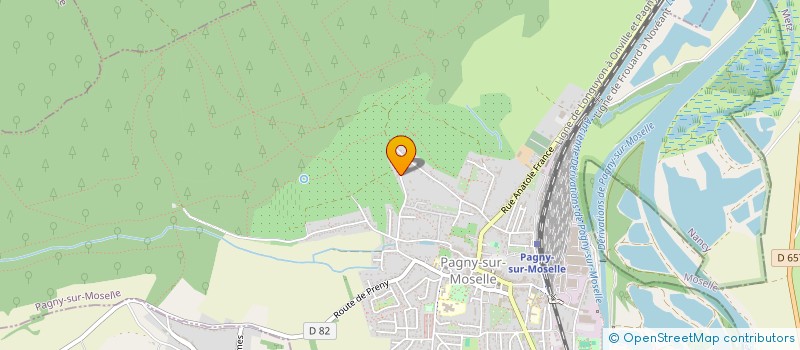 localisation de l'entreprise ELEVEN TRAVEL  PAGNY-SUR-MOSELLE