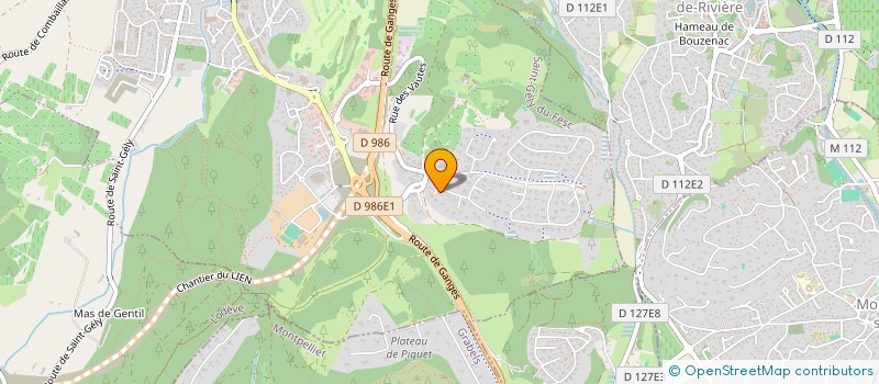 localisation de l'entreprise ELEVEN WAYS  SAINT-GELY-DU-FESC