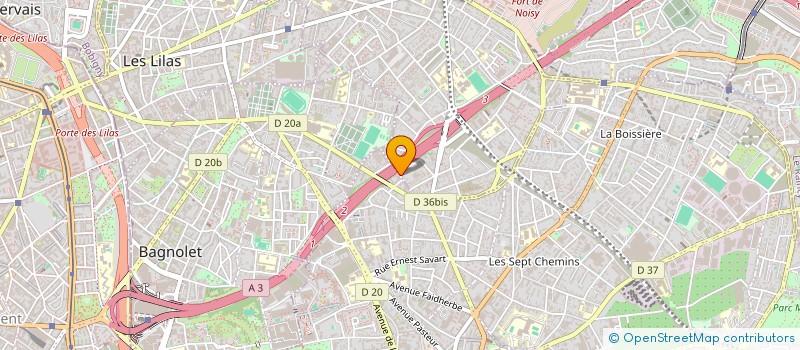 localisation de l'entreprise ELEVENS  ROMAINVILLE
