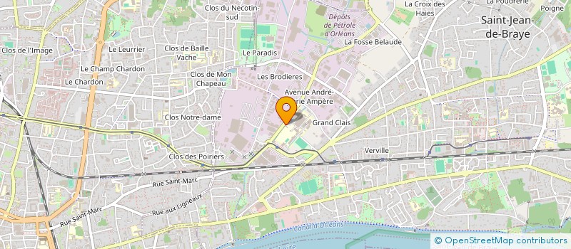 localisation de l'entreprise ELEVES SCBH DE GAUDIER à SAINT-JEAN-DE-BRAYE