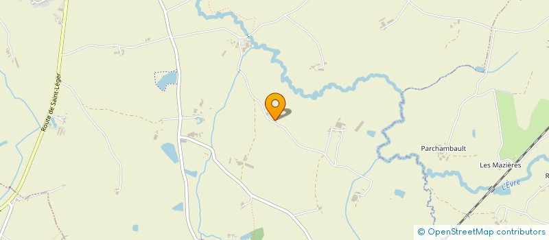 localisation de l'entreprise ELEVEURS BLONDE D'AQUITAINE DU MAINE ET LOIRE  LE MAY-SUR-EVRE