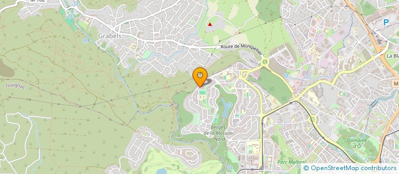 localisation de l'entreprise ELEVIA TRAVEL  MONTPELLIER