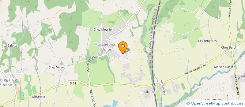 localisation de l'entreprise ELEVIE  SUCCIEU