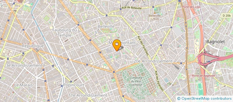 localisation de l'entreprise ELEVORA  PARIS