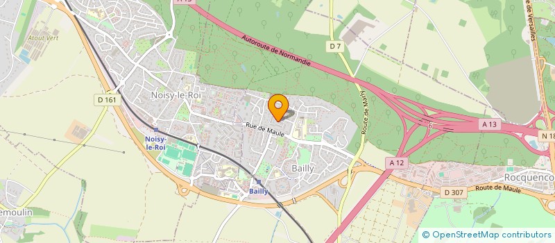 localisation de l'entreprise ELEXIME  BAILLY