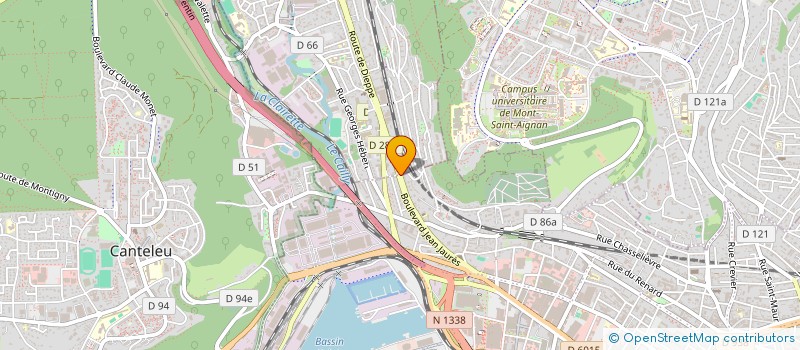 localisation de l'entreprise ELEXPERT à DEVILLE-LES-ROUEN