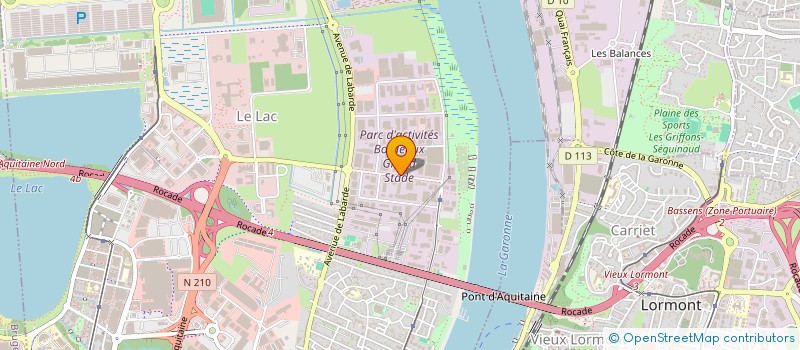 localisation de l'entreprise ELEYA MODE à BORDEAUX