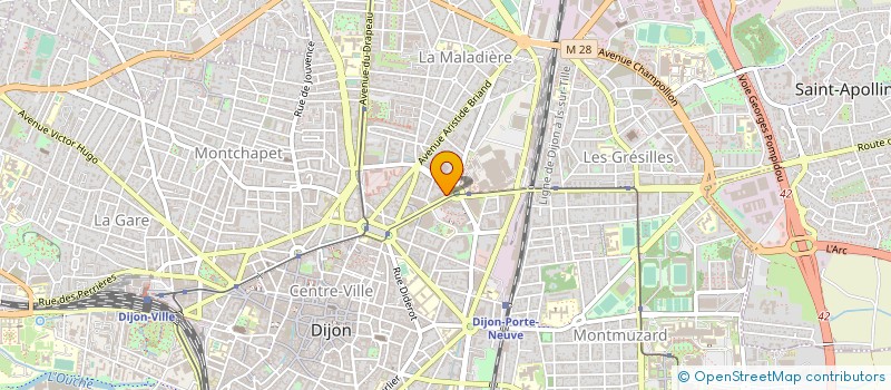 localisation de l'entreprise ELEZI GRUPPE  DIJON