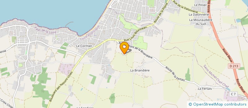 localisation de l'entreprise ELFA  SAINT-MICHEL-CHEF-CHEF