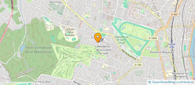 localisation de l'entreprise ELFA FINANCES à RUEIL-MALMAISON