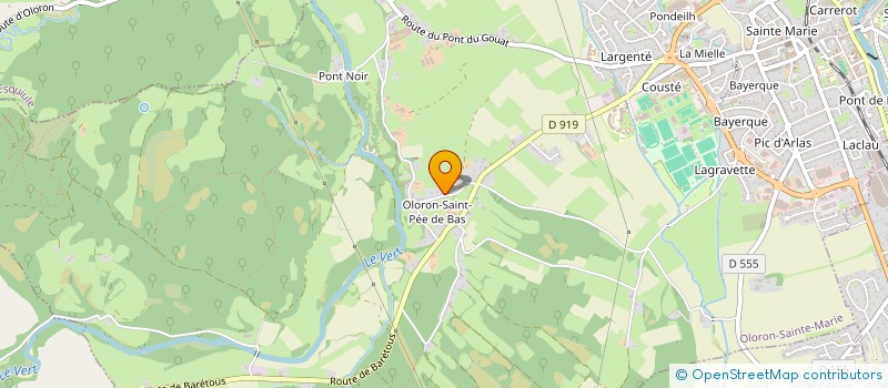 localisation de l'entreprise ELFAJERO  OLORON-SAINTE-MARIE