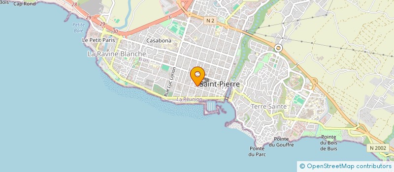 localisation de l'entreprise ELFE à SAINT-PIERRE