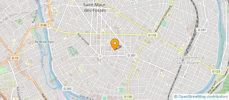 localisation de l'entreprise ELFE N LAND à ST MAUR DES FOSSES