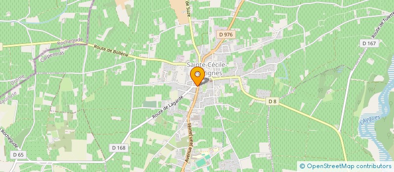 localisation de l'entreprise ELFEA  SAINTE-CECILE-LES-VIGNES