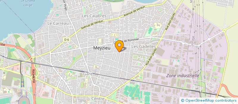 localisation de l'entreprise ELFIE SOCIETY  MEYZIEU