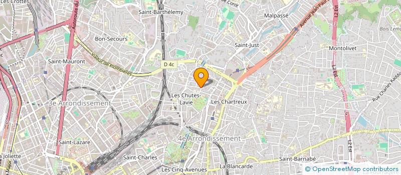 localisation de l'entreprise ELFKIN à MARSEILLE