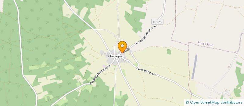 localisation de l'entreprise ELFM IMMO  CELLEFROUIN