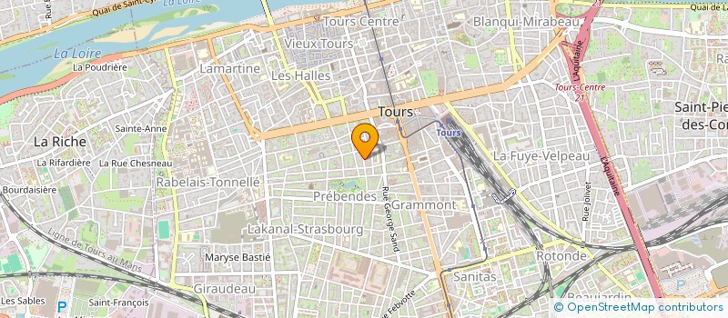 localisation de l'entreprise ELFORT GROUP  TOURS