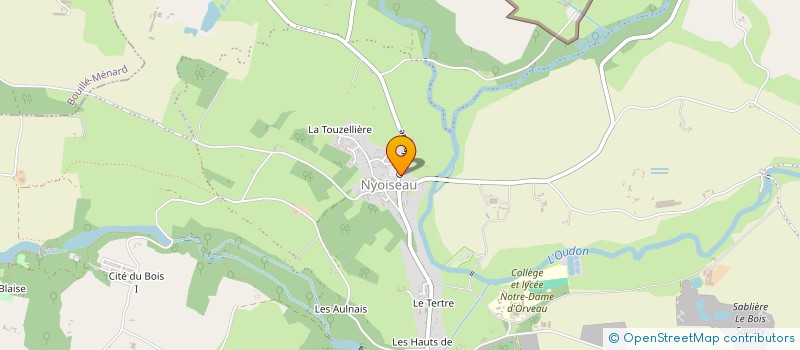 localisation de l'entreprise ELG à SEGRE-EN-ANJOU BLEU