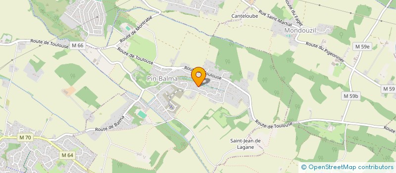 localisation de l'entreprise ELG CONSULTING  PIN-BALMA