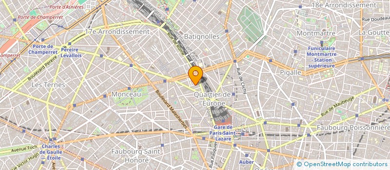 localisation de l'entreprise ELG INTERNATIONAL  PARIS