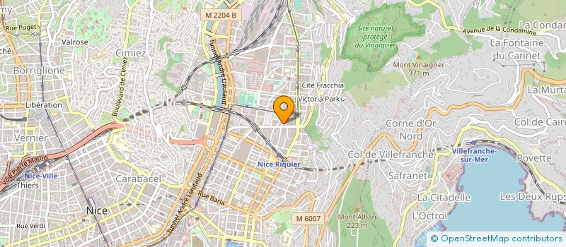 localisation de l'entreprise ELG RENOV à NICE