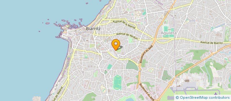 localisation de l'entreprise ELGARREKIN à BIARRITZ