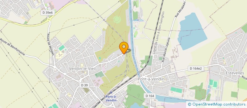 localisation de l'entreprise ELGARREKIN  VENDIN-LE-VIEIL